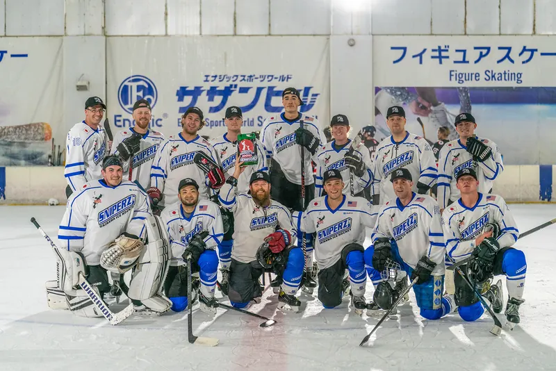 2026年優勝チームSniperzの集合写真